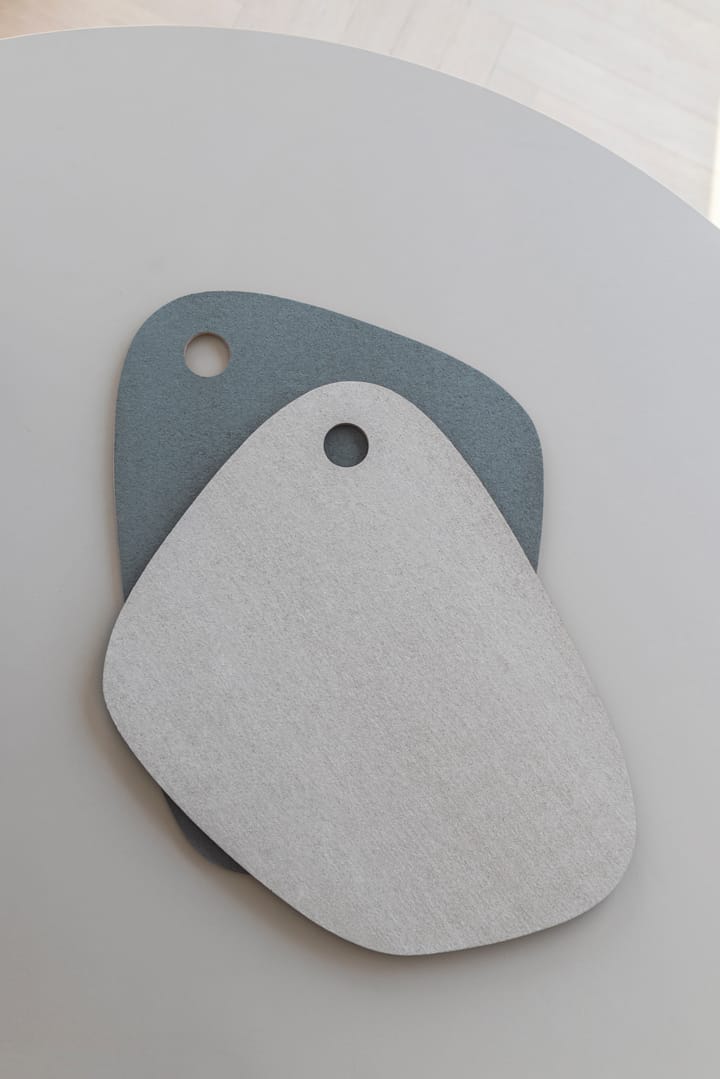Twin bordstablett vändbar, Slate blue-light grey Mette Ditmer