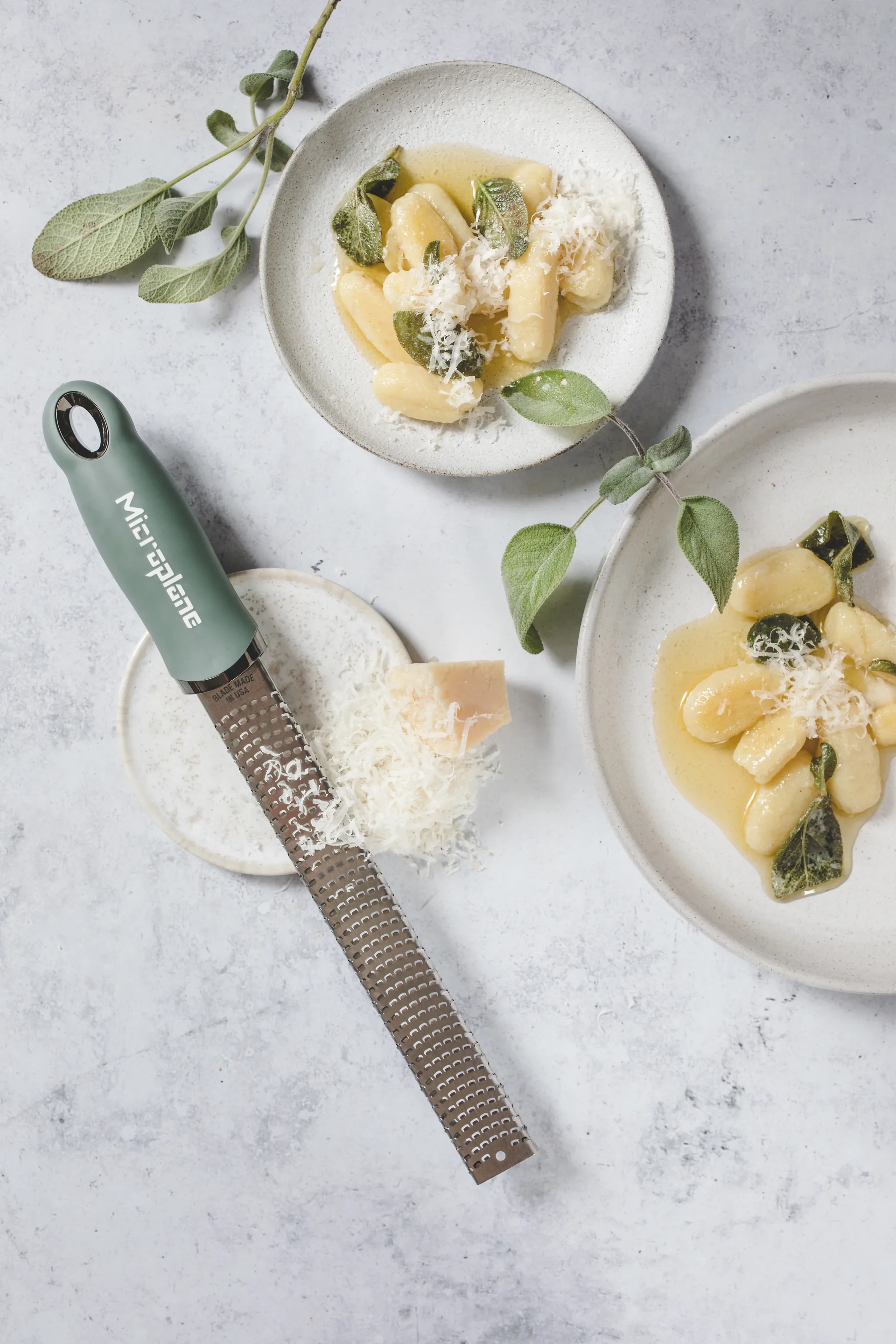 Premium classic zestjärn 32 cm, Eucalyptus green Microplane