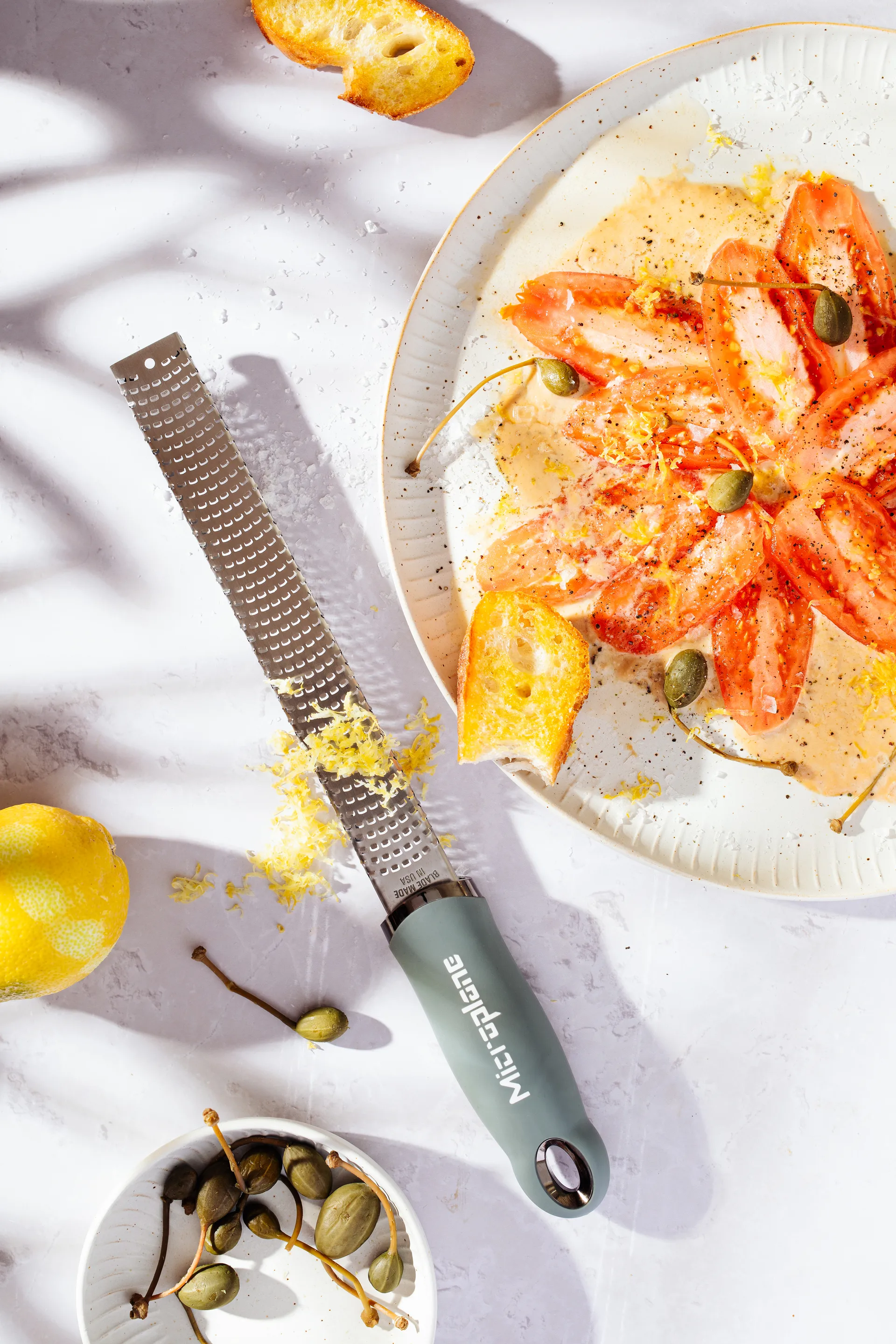 Premium classic zestjärn 32 cm, Eucalyptus green Microplane