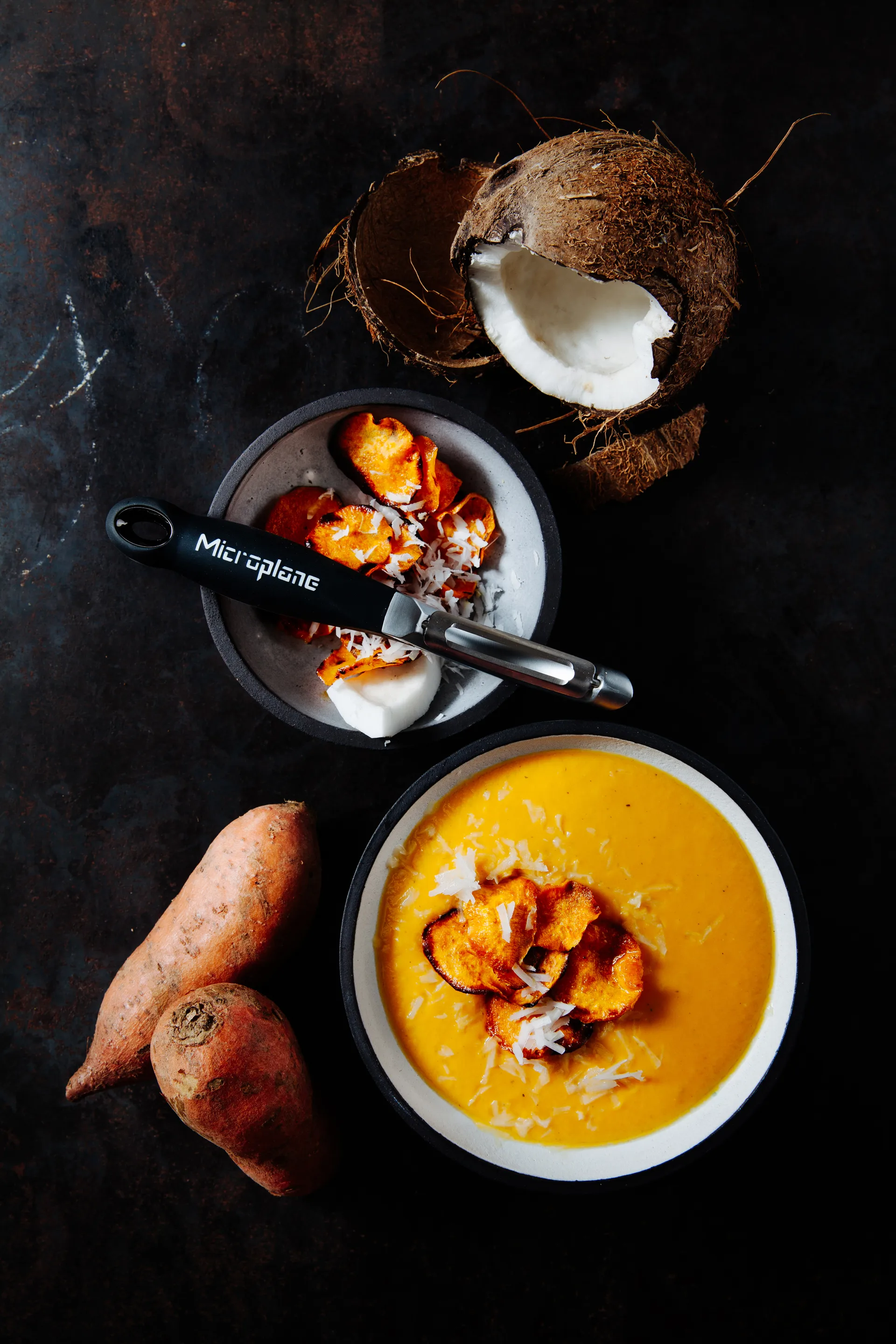 Speciality Professional potatisskalare 18,5 cm, Black Microplane