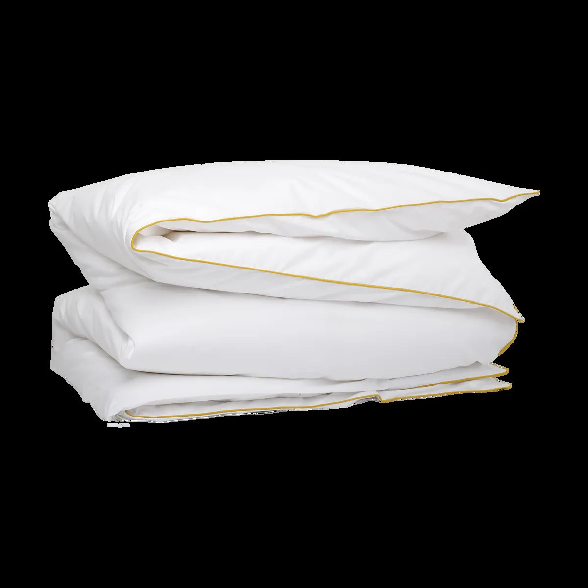 Mille Notti Allegro Påslakan EKO Gul, 220x220 cm