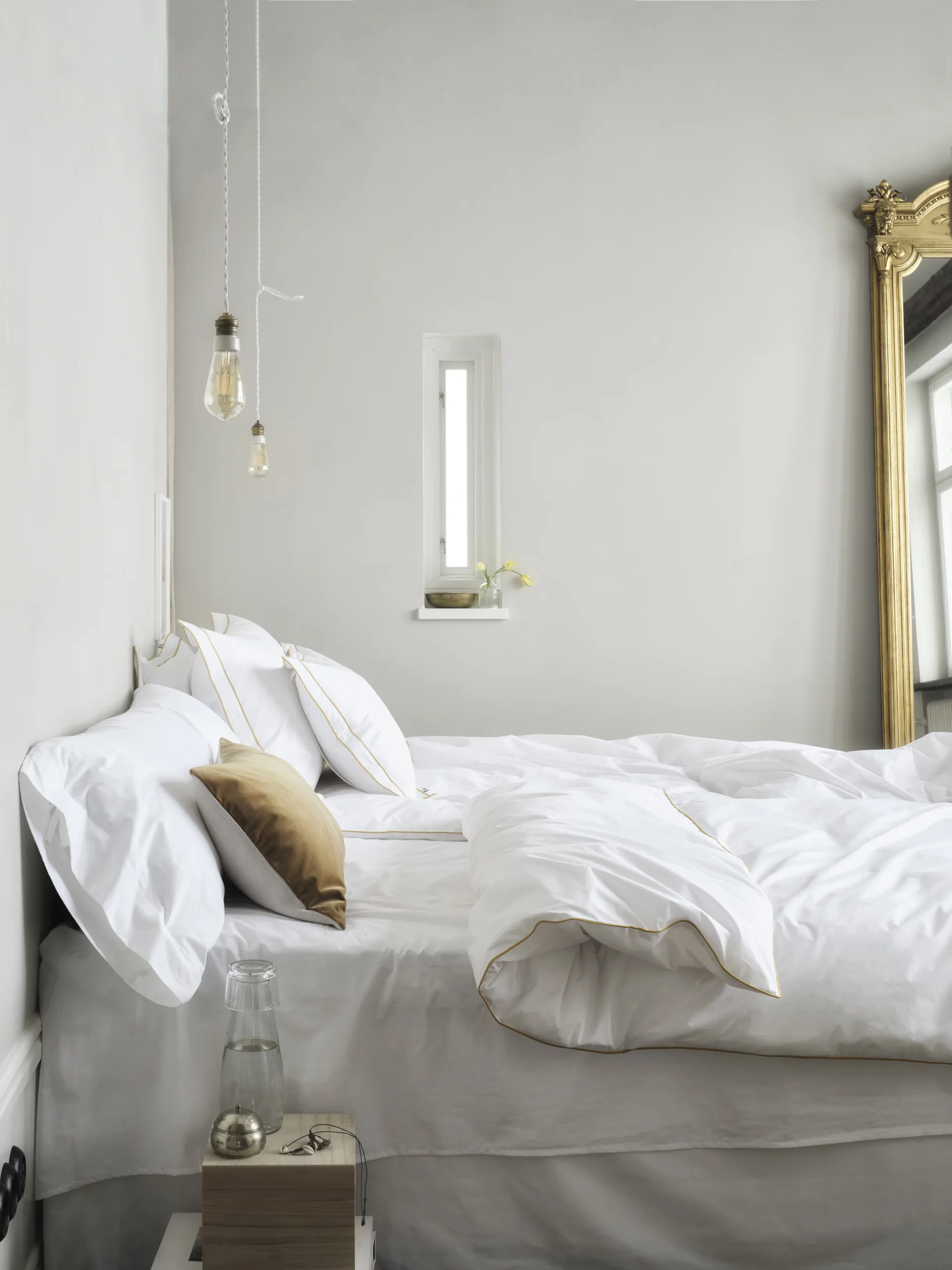 Allegro Påslakan EKO, Gul, 220x220 cm Mille Notti