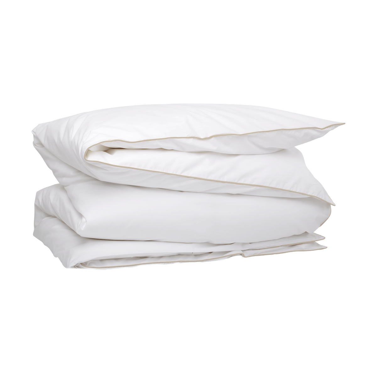 Mille Notti Allegro Påslakan EKO Vit, 150x210 cm | Skandinavisk Design | Påslakan | Vit