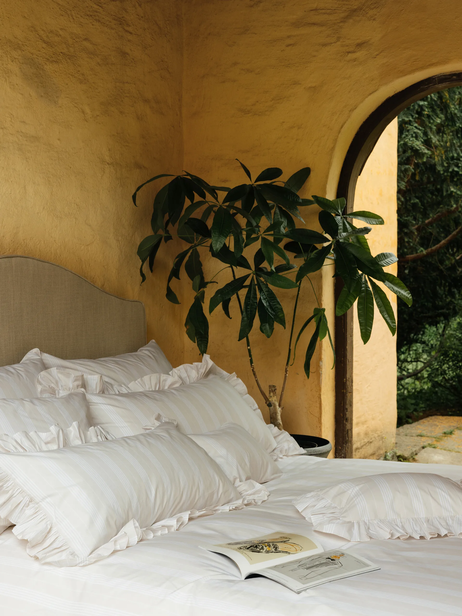 Camicia påslakan, Beige, 220x220 cm Mille Notti