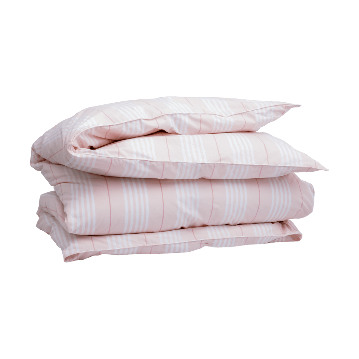 Mille Notti Camicia påslakan Ljusrosa, 150x210 cm | Skandinavisk Design | Påslakan | Rosa