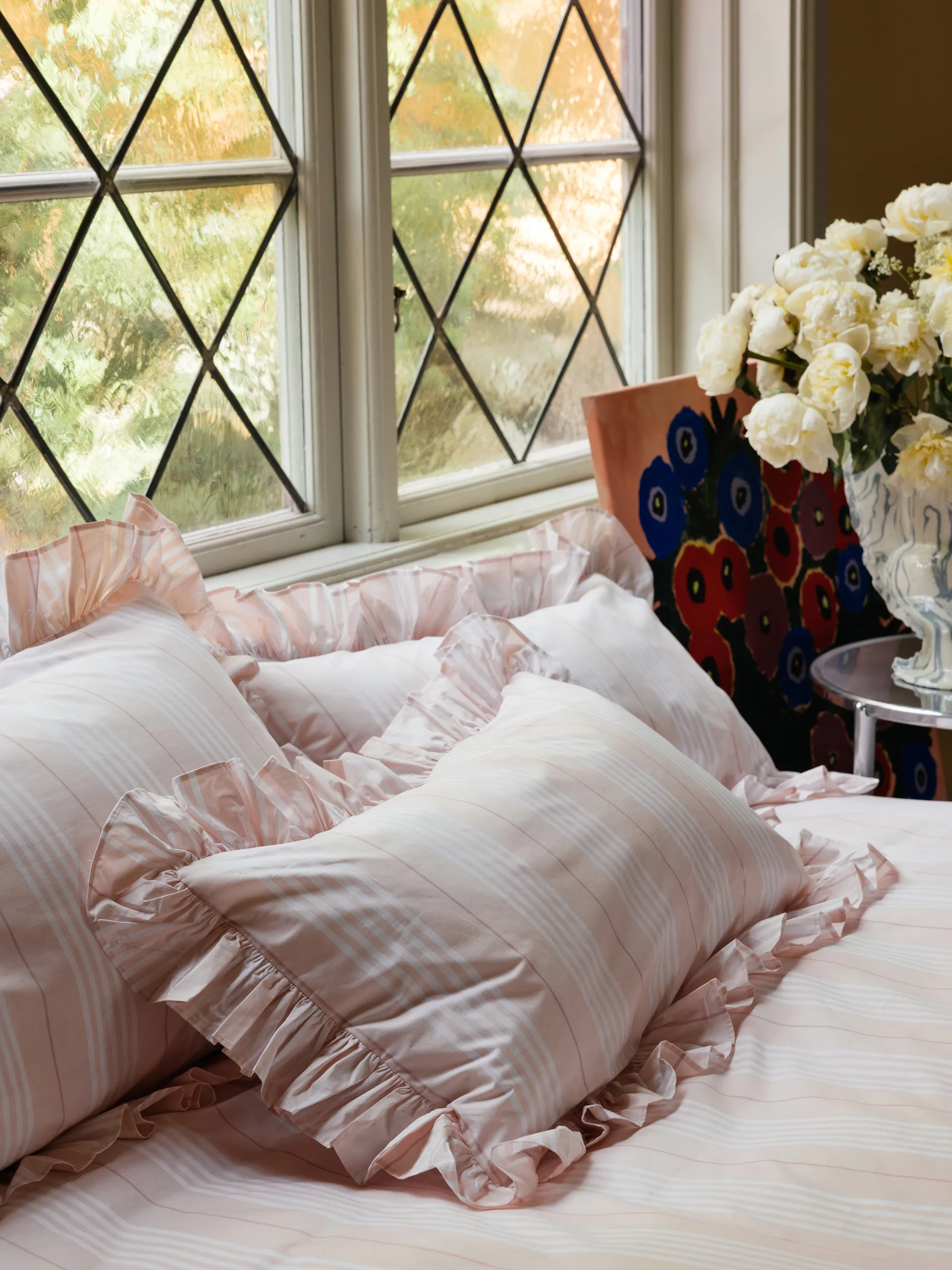 Camicia påslakan, Ljusrosa, 220x220 cm Mille Notti