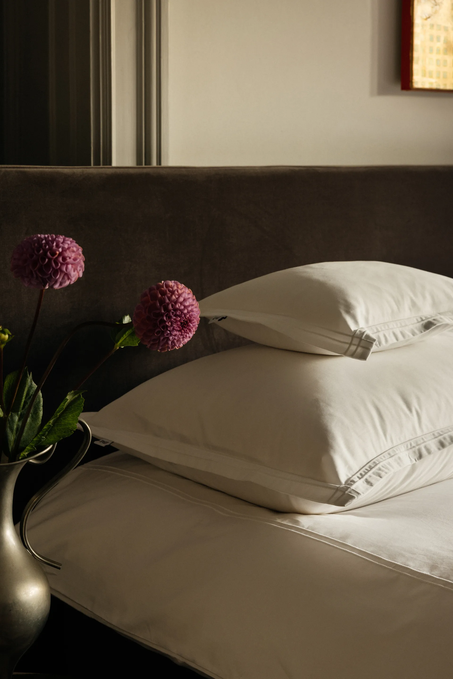 Dolce Vita örngott, Vit, 50x90 cm Mille Notti