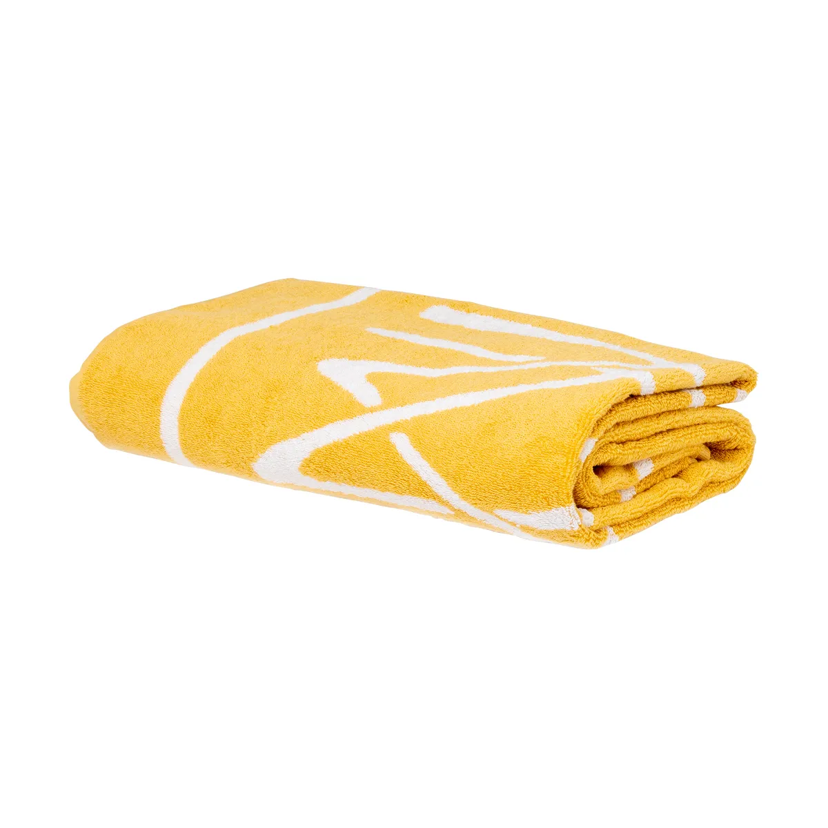 Mille Notti Elba Strandhandduk EKO GulIvory, 86x180 cm