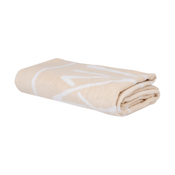 Elba Strandhandduk EKO - Ivory-Vit, 86x180 cm - Mille Notti