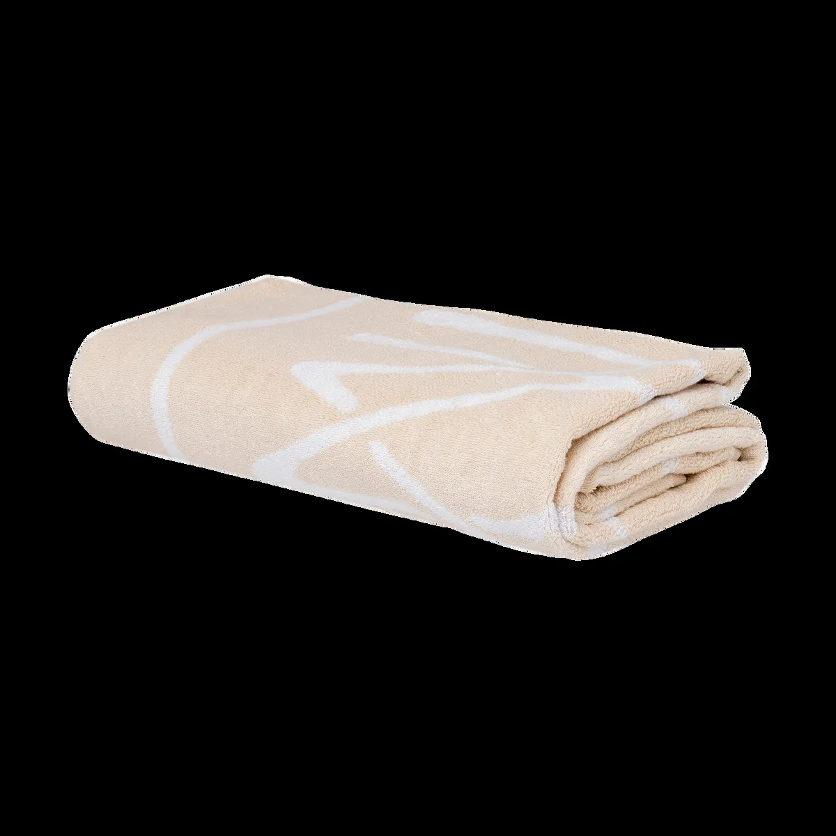 Mille Notti Elba Strandhandduk EKO Ivory-Vit, 86x180 cm