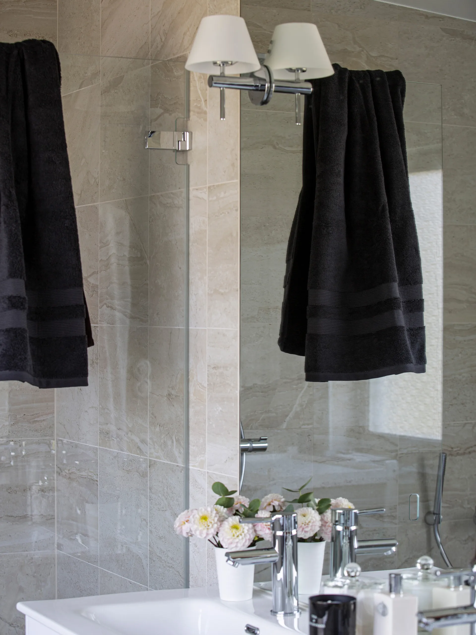 Fontana Handduk EKO, Antracit, 70x140 cm Mille Notti