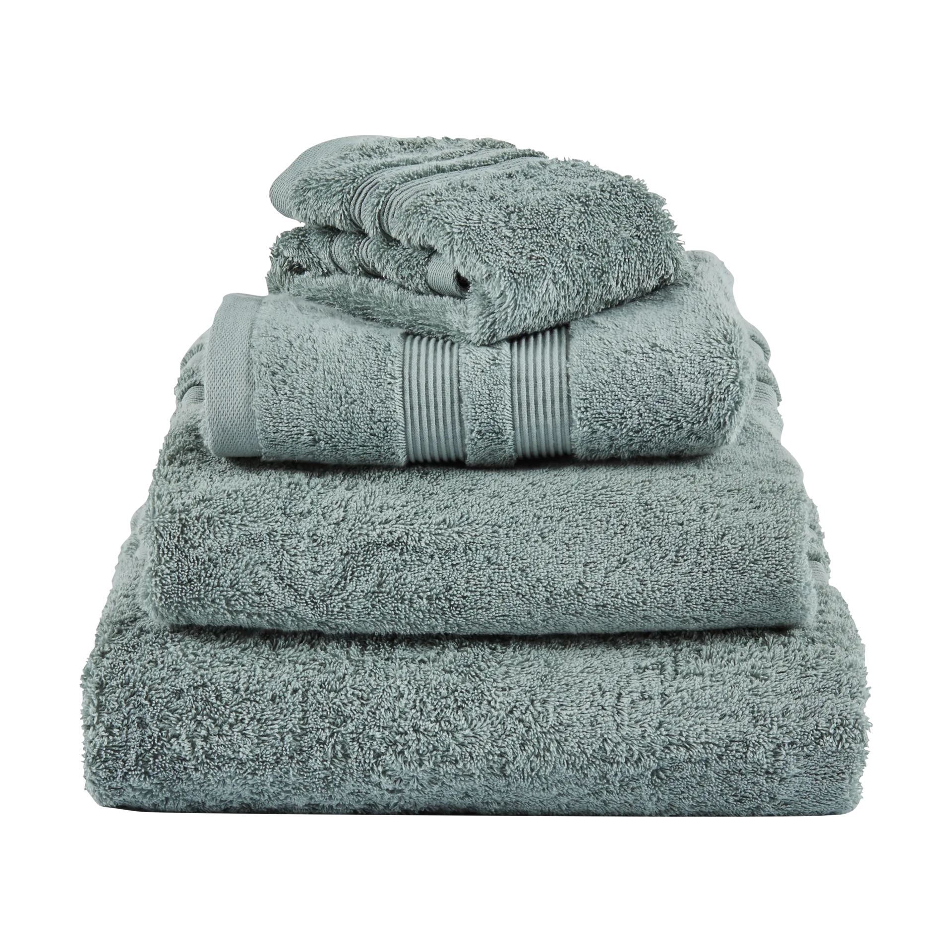 Fontana Handduk EKO, Grågrön, 70x140 cm Mille Notti