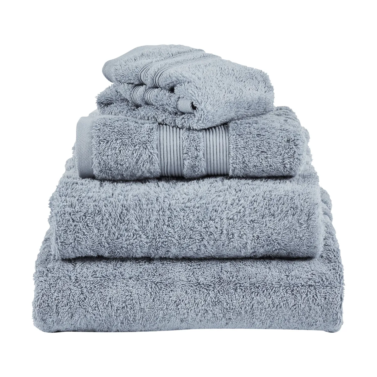 Mille Notti Fontana Handduk EKO Ljusblå, 50x70 cm