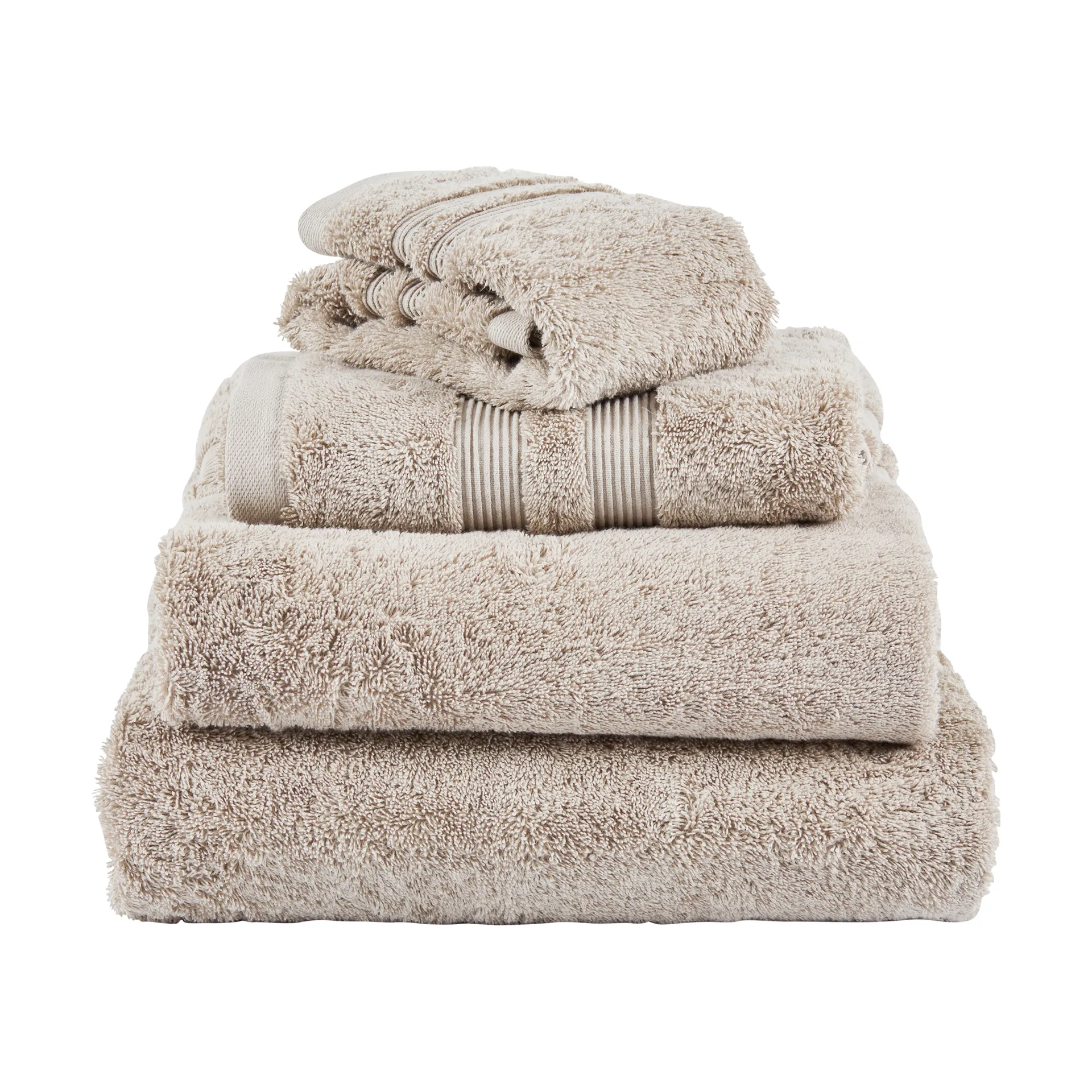 Fontana Handduk EKO, Ljusbrun, 30x50 cm Mille Notti