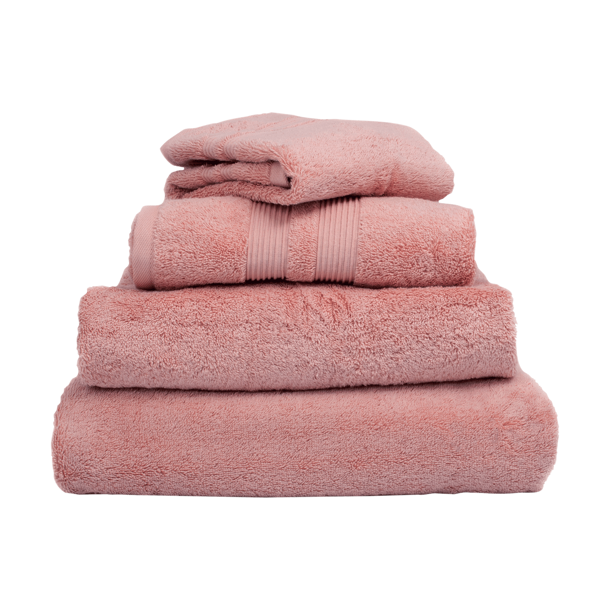 Mille Notti Fontana Handduk EKO Rosa, 100x150 cm | Skandinavisk Design | Badlakan | Rosa