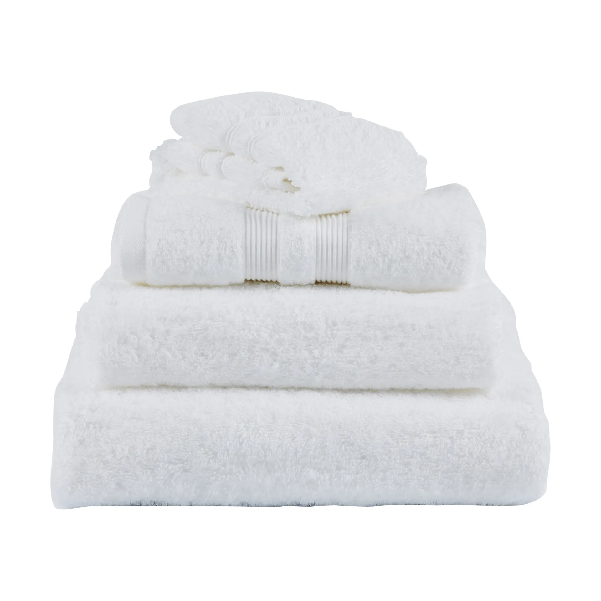 Fontana Handduk EKO, Vit, 30x50 cm Mille Notti