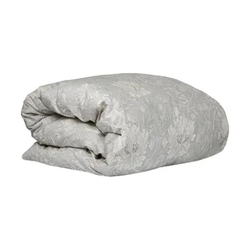 Honeysuckle & Tulip Påslakan - Grå, 150x210 cm - Mille Notti