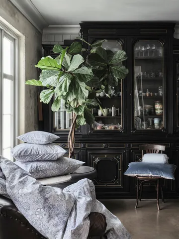 Morris & Co. Marigold Örngott - Blå, 50x90 cm - Mille Notti