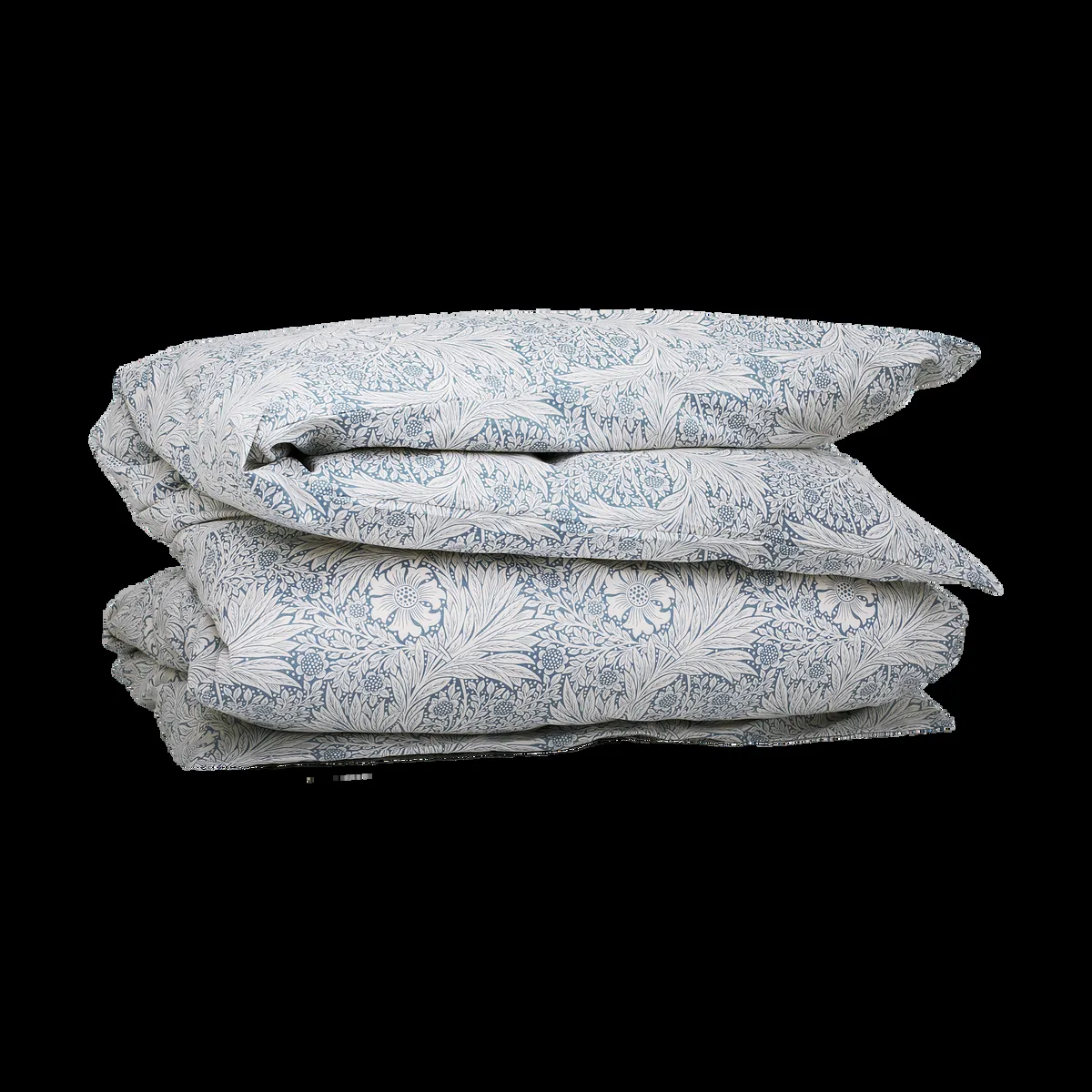 Mille Notti Morris & Co. Marigold Påslakan Blå, 150x210 cm