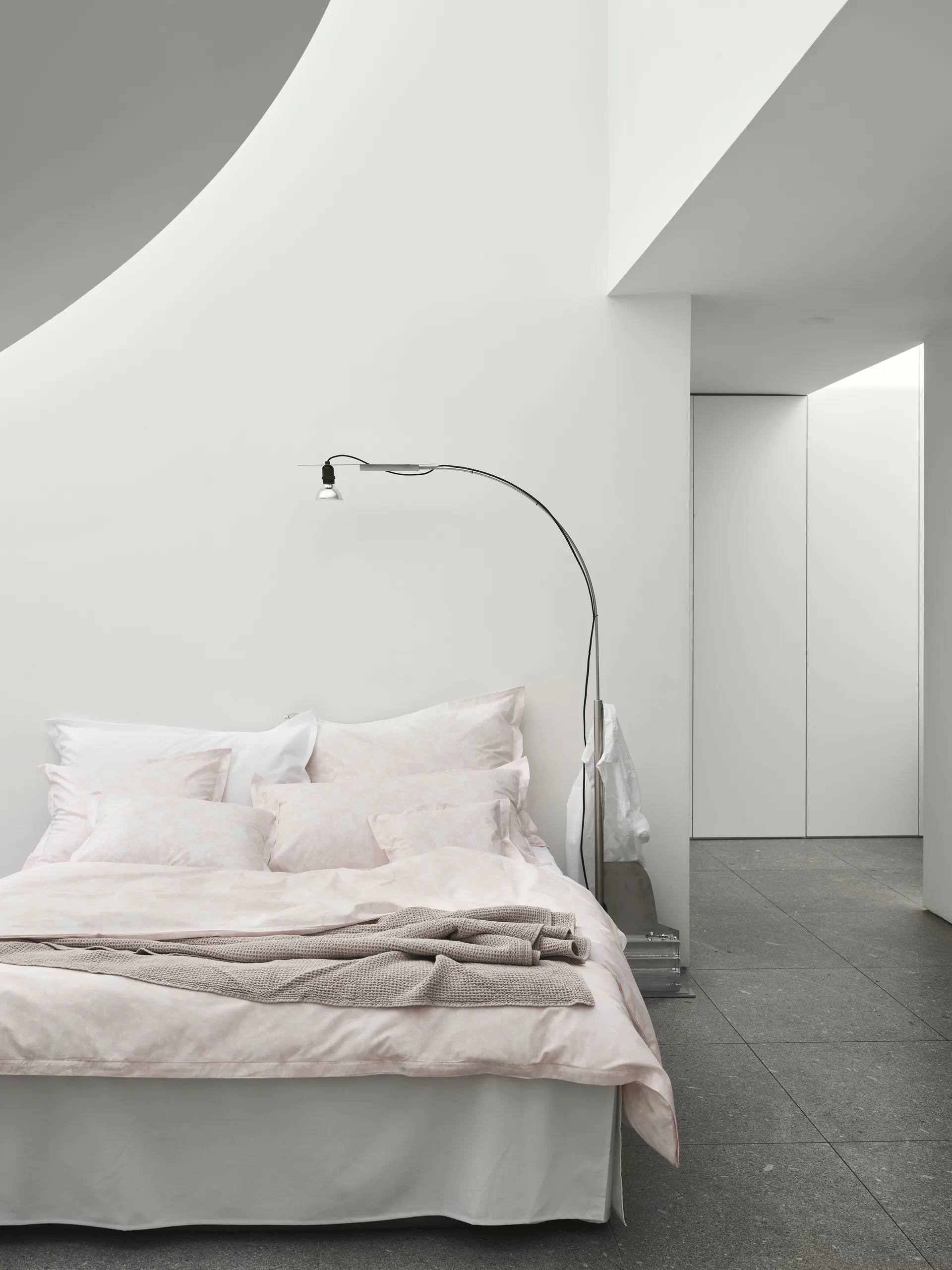 Napoli Sängkappa, Vit, 160x220x52 cm Mille Notti