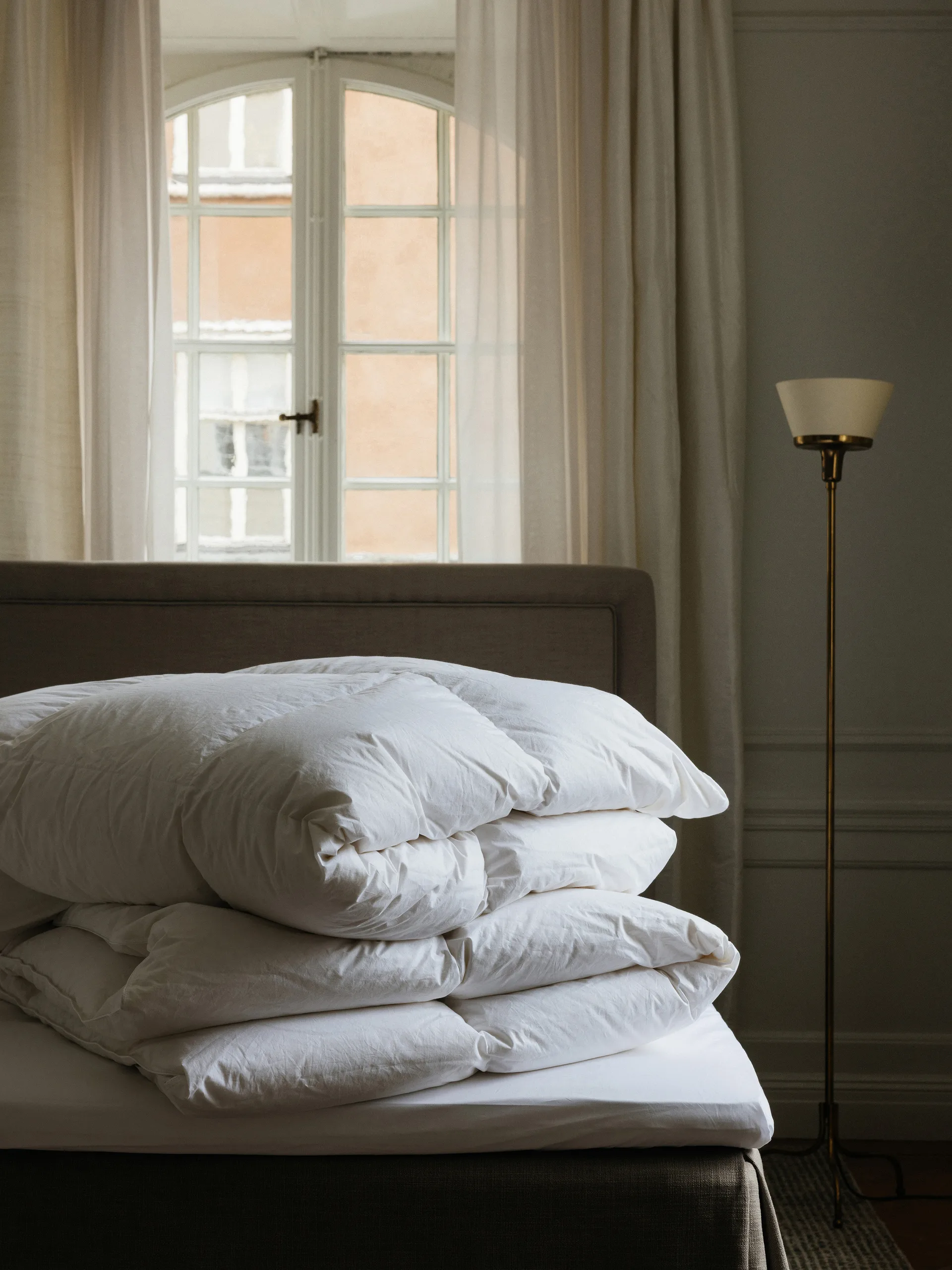 Natura Duntäcke, Vit, 150x210 cm, Sval Mille Notti