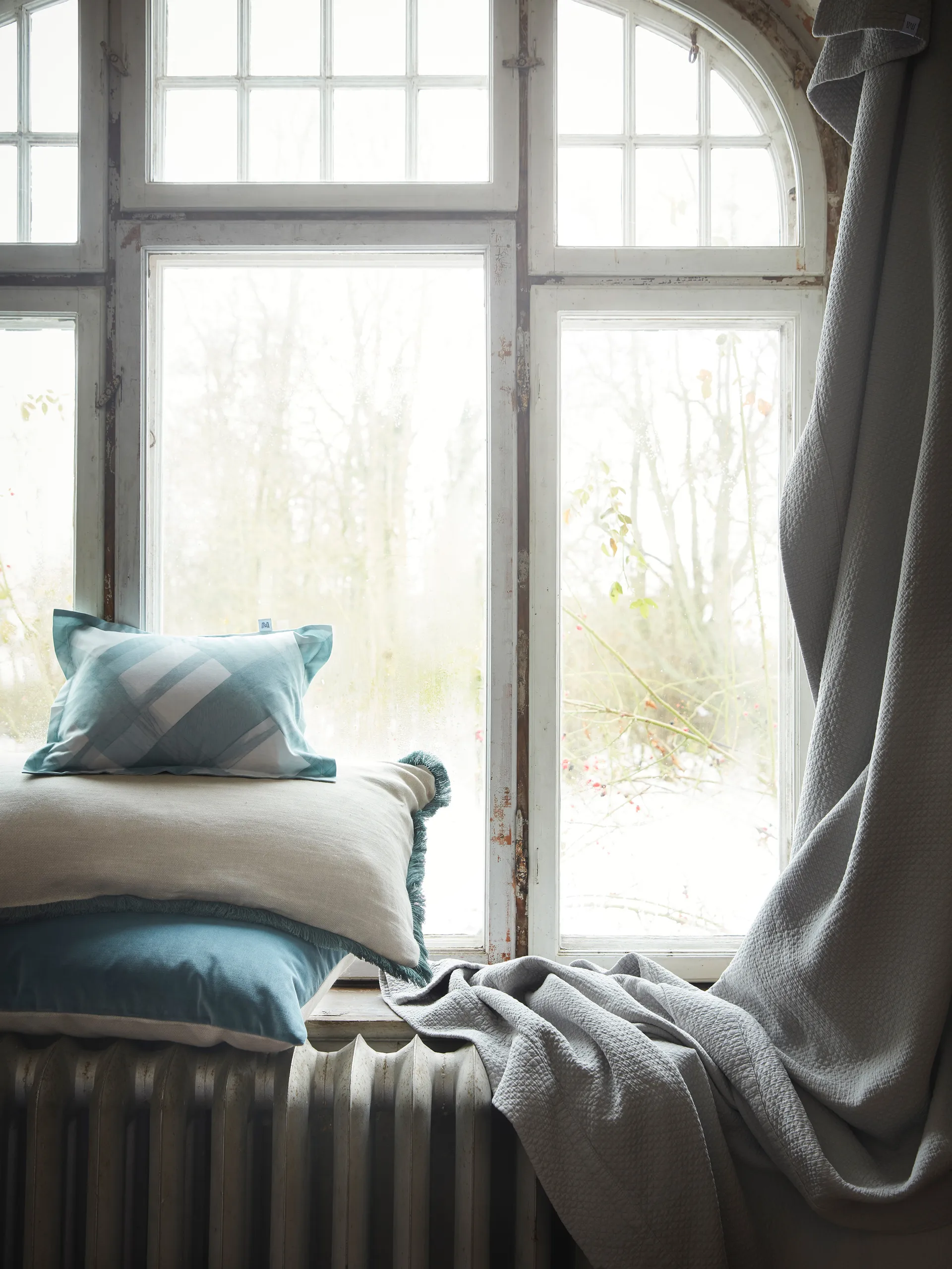 Pienza kuddfodral, Beige-grön, 50x50 cm Mille Notti