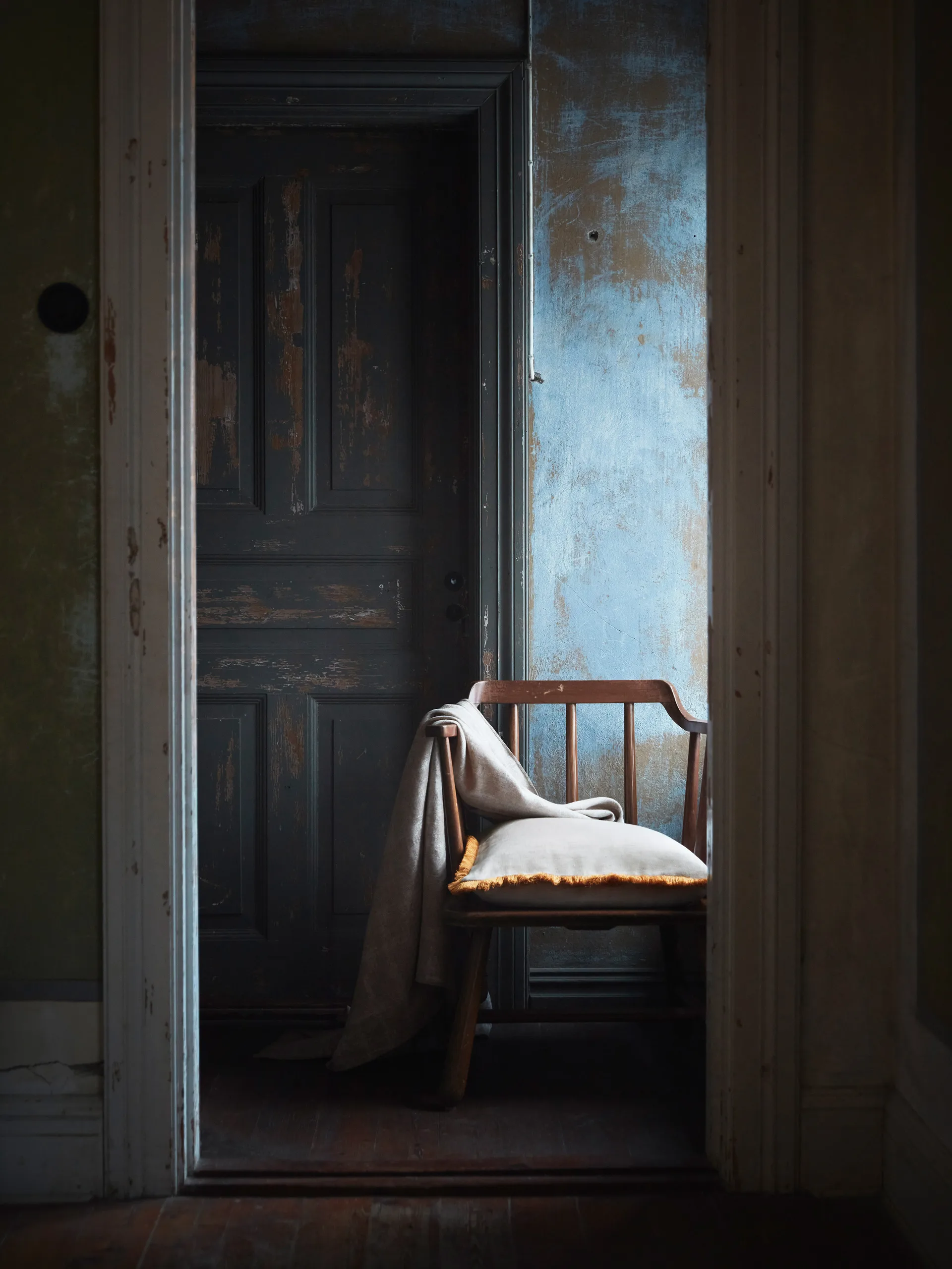 Pienza kuddfodral, Beige-gul, 50x50 cm Mille Notti