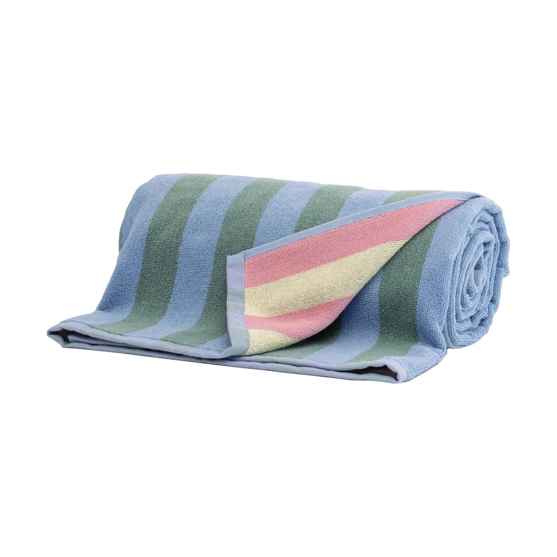 Positano strandbadlakan 100x180 cm, Ljusblå Mille Notti