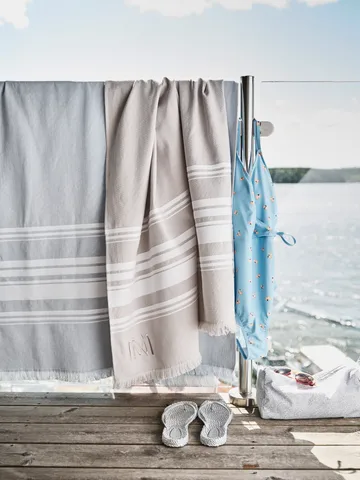 Rapallo Strandbadlakan EKO - Ljusblå, 100x180 cm - Mille Notti