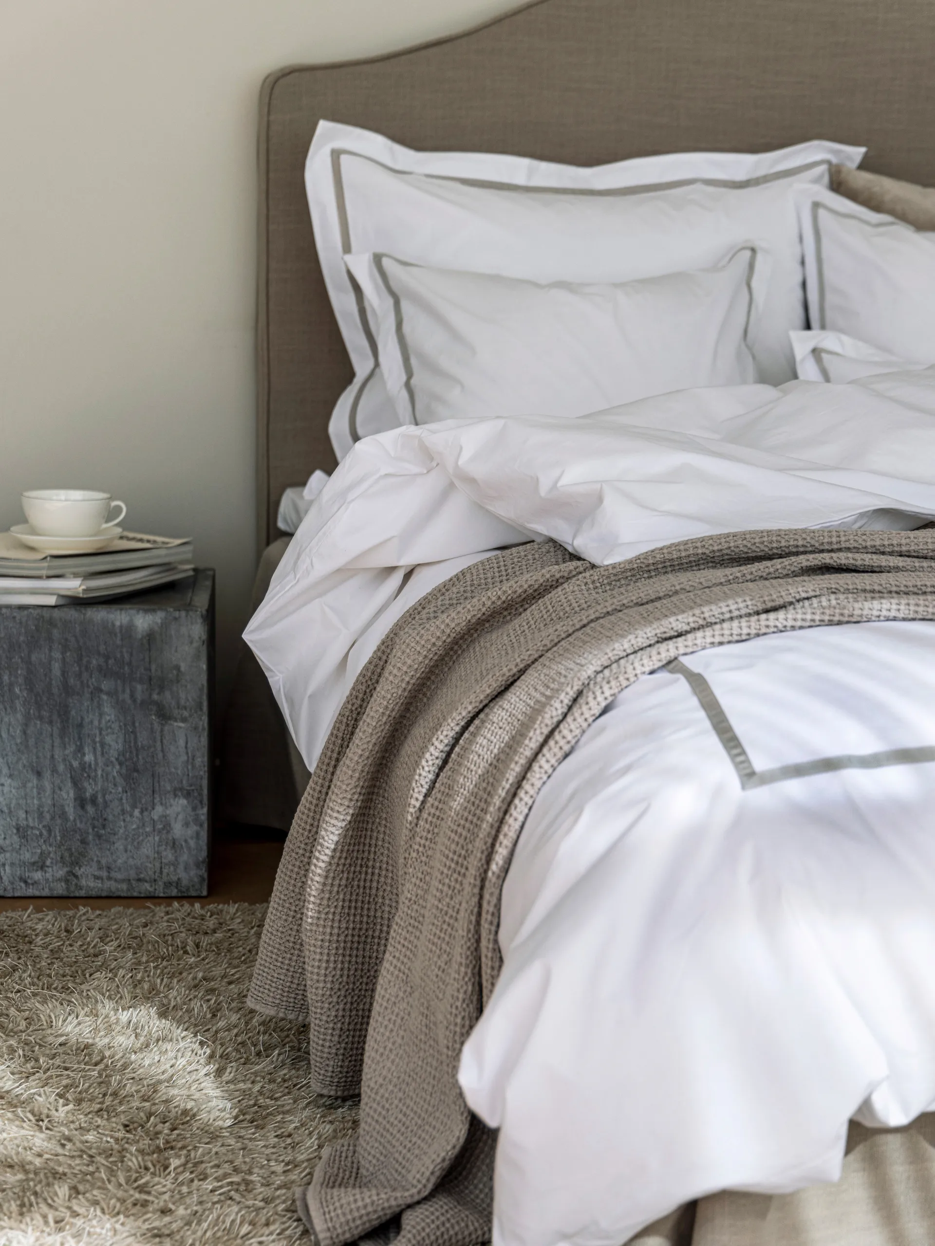 Riposo Överkast, Stone, 260x260 cm Mille Notti