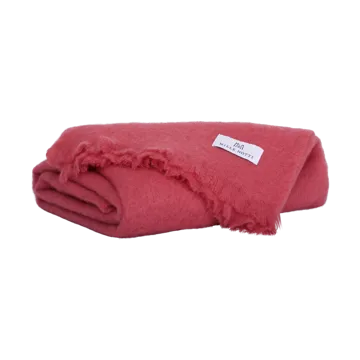 Senzo pläd 140x200 cm - Rosa - Mille Notti