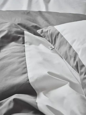 Sobrio Påslakan - Grå, 220x220 cm - Mille Notti