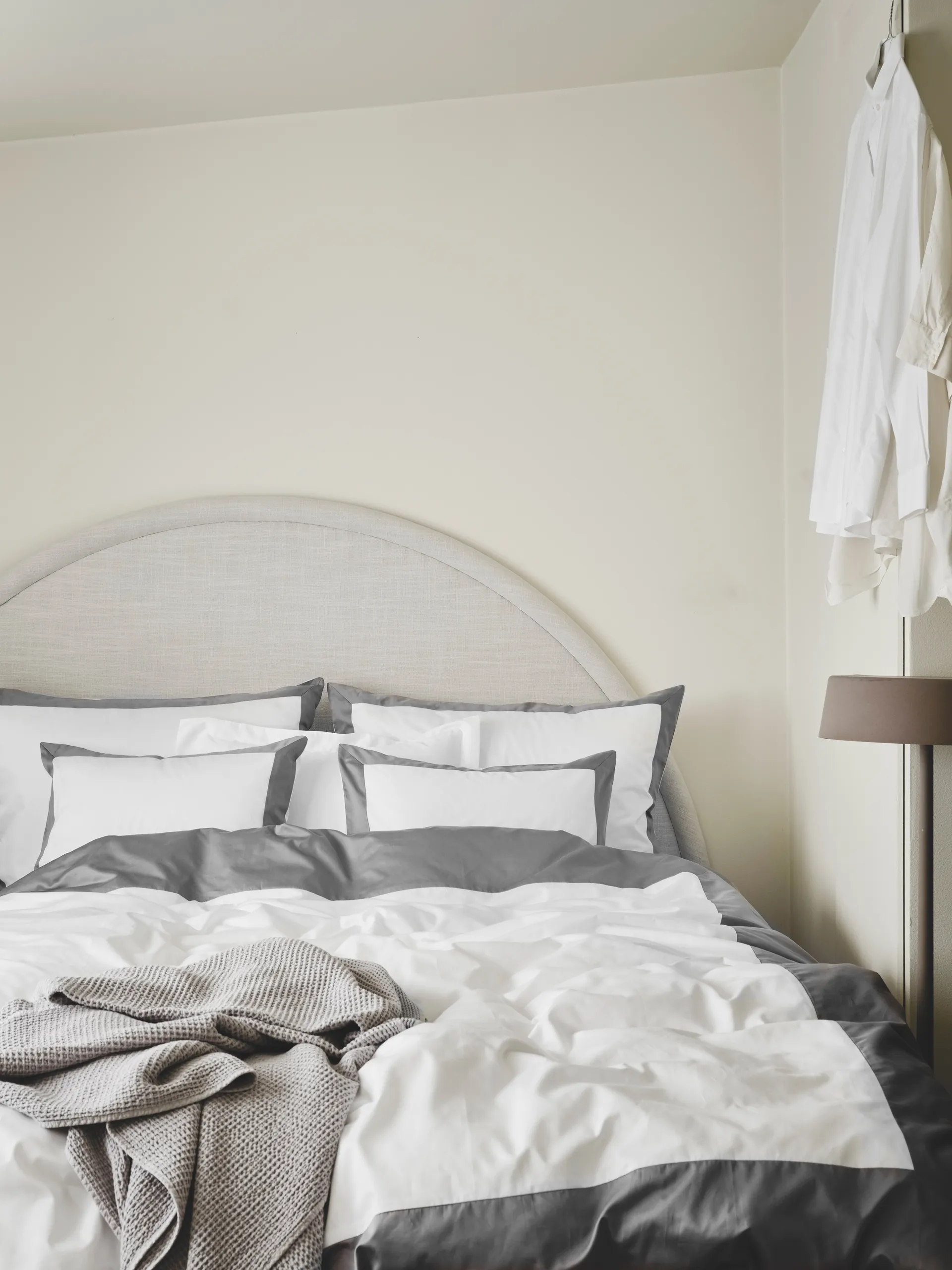 Sobrio Påslakan, Grå, 220x220 cm Mille Notti