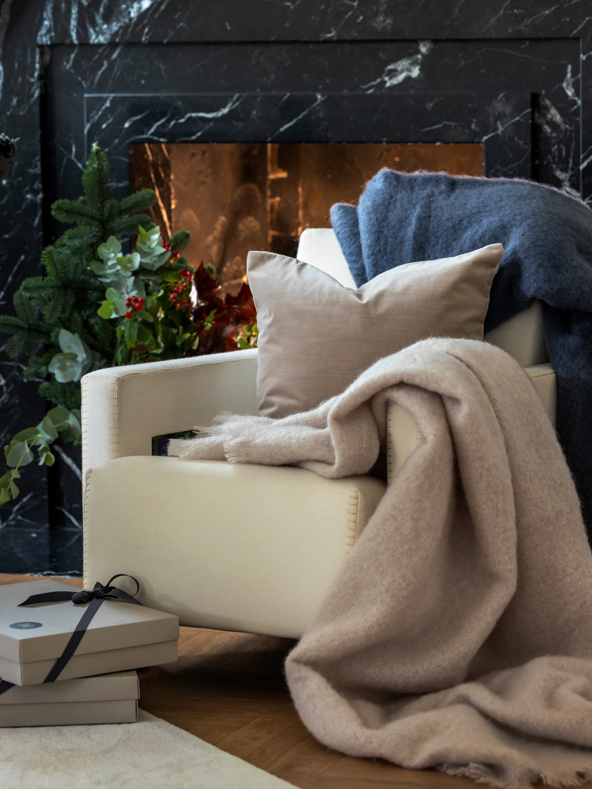 Verona Kuddfodral, Beige, 50x50 cm Mille Notti