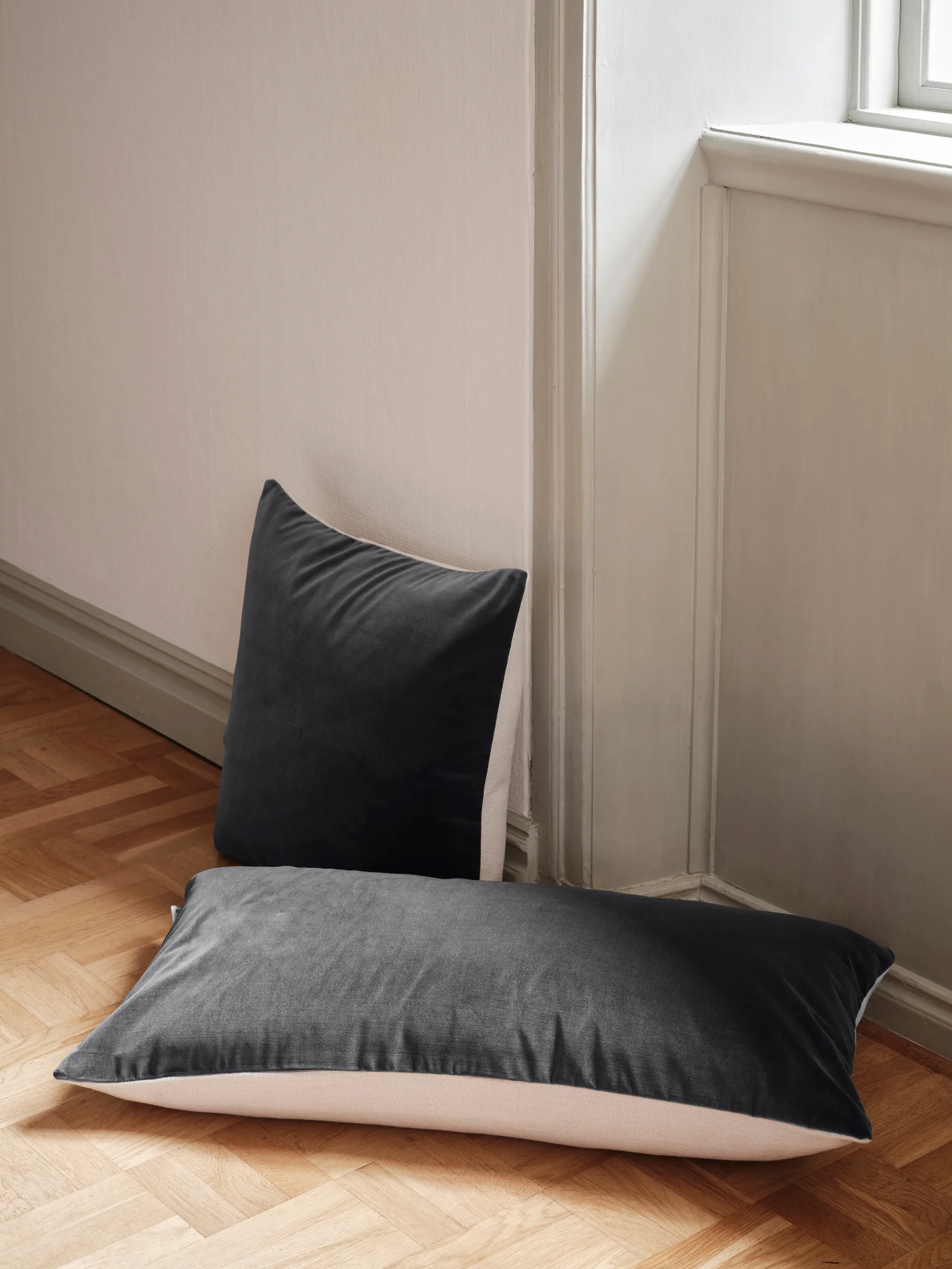 Verona Kuddfodral, Mörkgrå, 50x50 cm Mille Notti