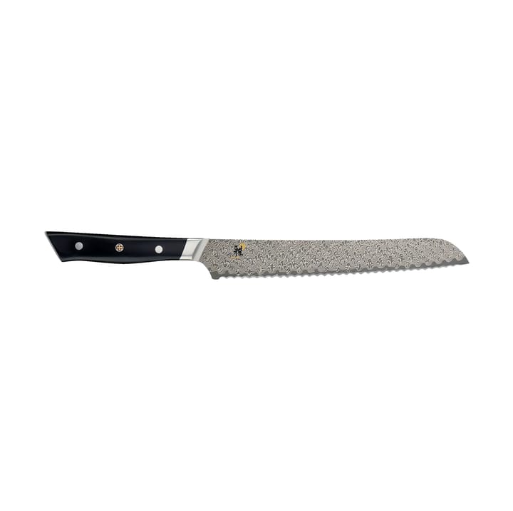 Hibana 800DP brödkniv 24 cm - Damaskus-svart - Miyabi