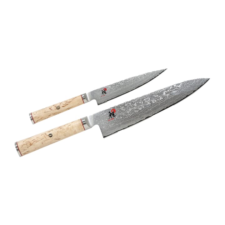 Miyabi Birch 5000MCD knivset 2 delar - Trä - Miyabi