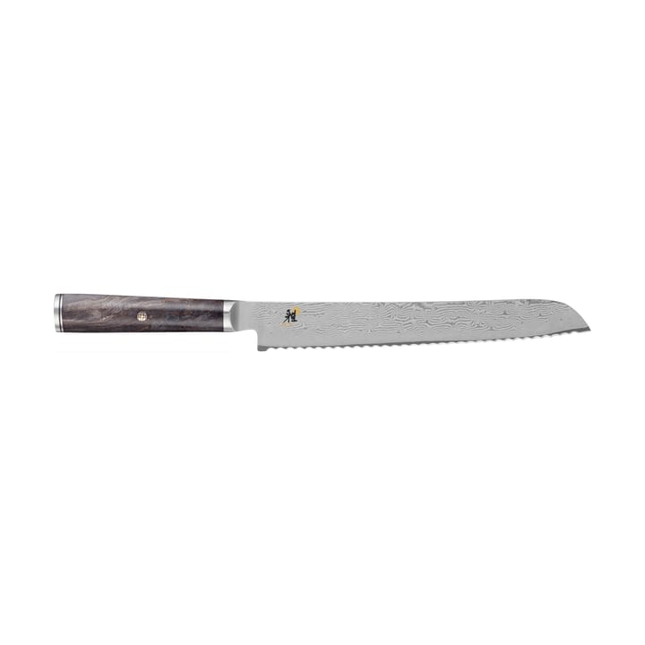Miyabi Black 5000MCD 67 brödkniv 23 cm - Damaskus-svart lönn - Miyabi