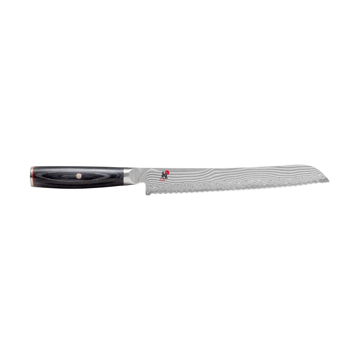 Raw 5000FCD brödkniv 23 cm - Damaskus-svart - Miyabi