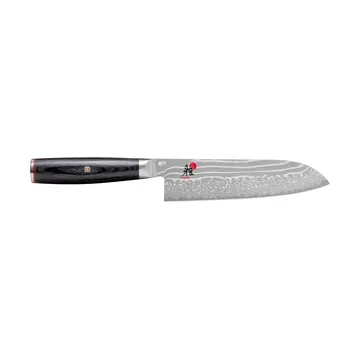 Raw 5000FCD santokukniv 18 cm - Damaskus-svart - Miyabi