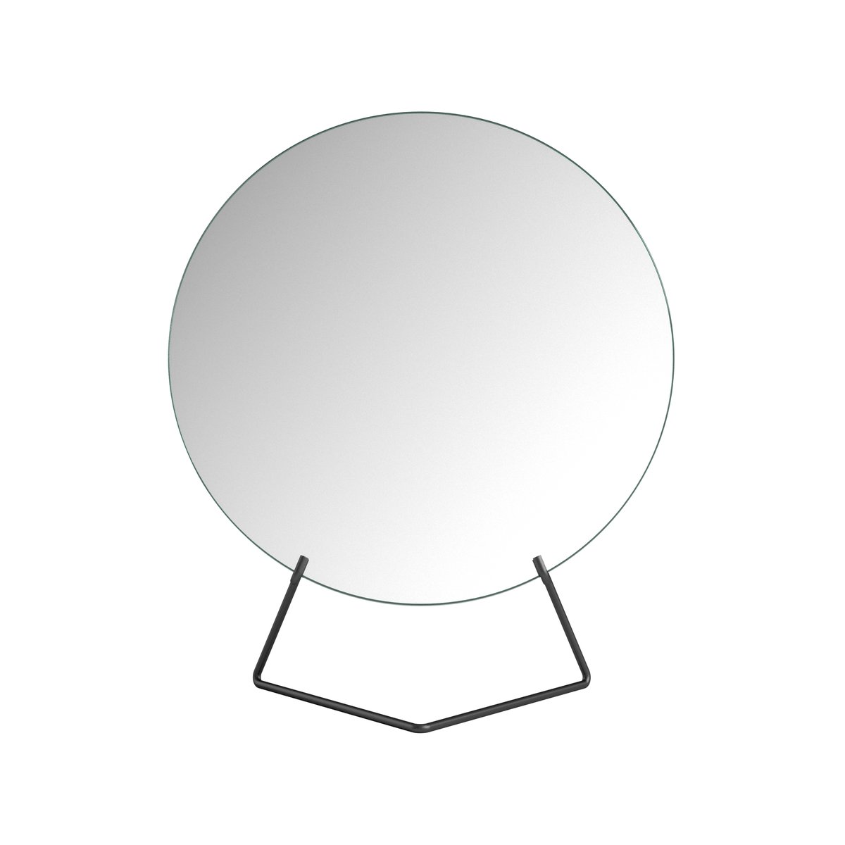 MOEBE Bordsspegel 20 cm Black | Skandinavisk Design | Bordsspeglar | Svart