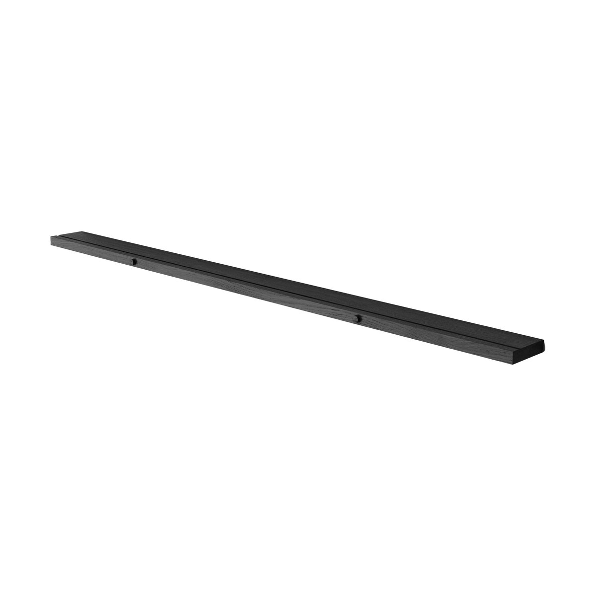 MOEBE Gallery shelf tavellist 115 cm Svart | Skandinavisk Design | Hyllor & Hyllsystem | Svart