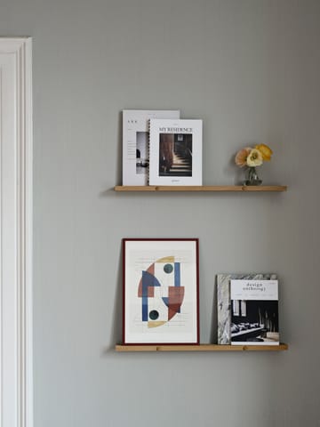 Gallery shelf tavellist 70 cm - Ek - MOEBE