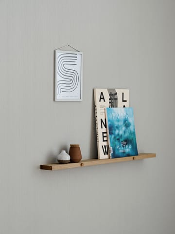 Gallery shelf tavellist 70 cm - Ek - MOEBE