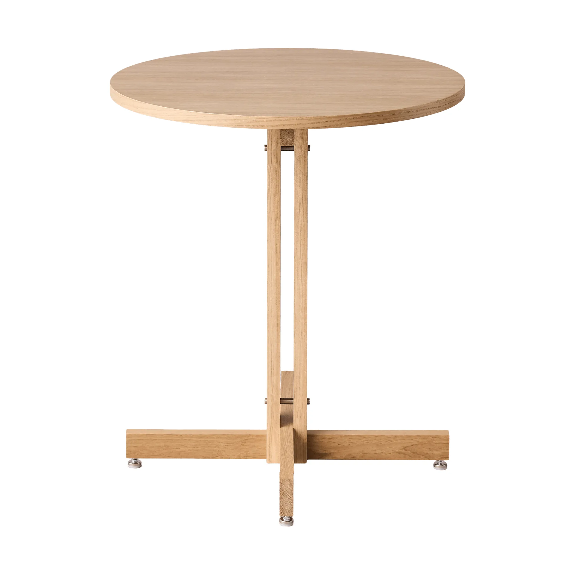 KUMU cafébord, Oljad ek, Ø65 cm MOEBE