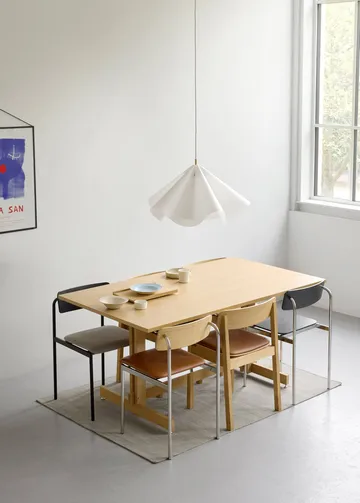 KUMU matbord - Oljad ek, 90x160 cm - MOEBE