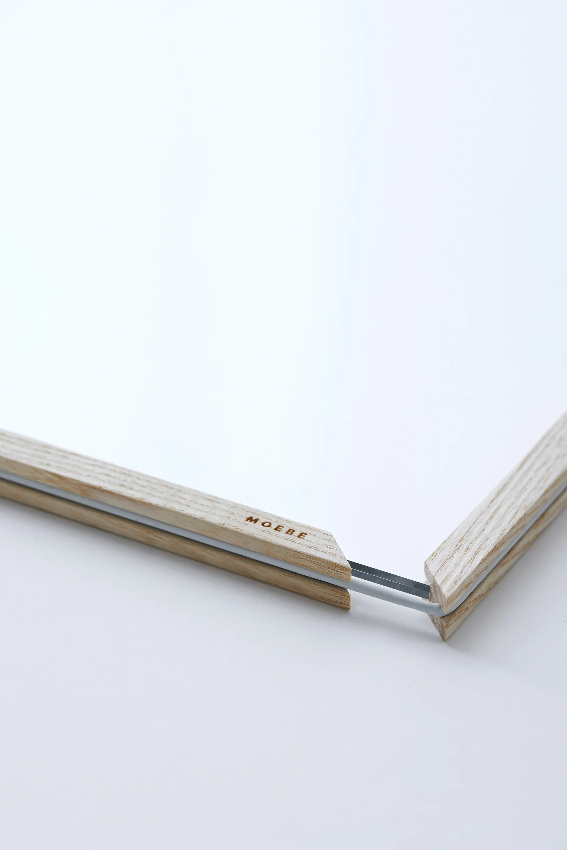 Moebe askram A2 44,8x61,5 cm, Transparent, Wood, Black MOEBE