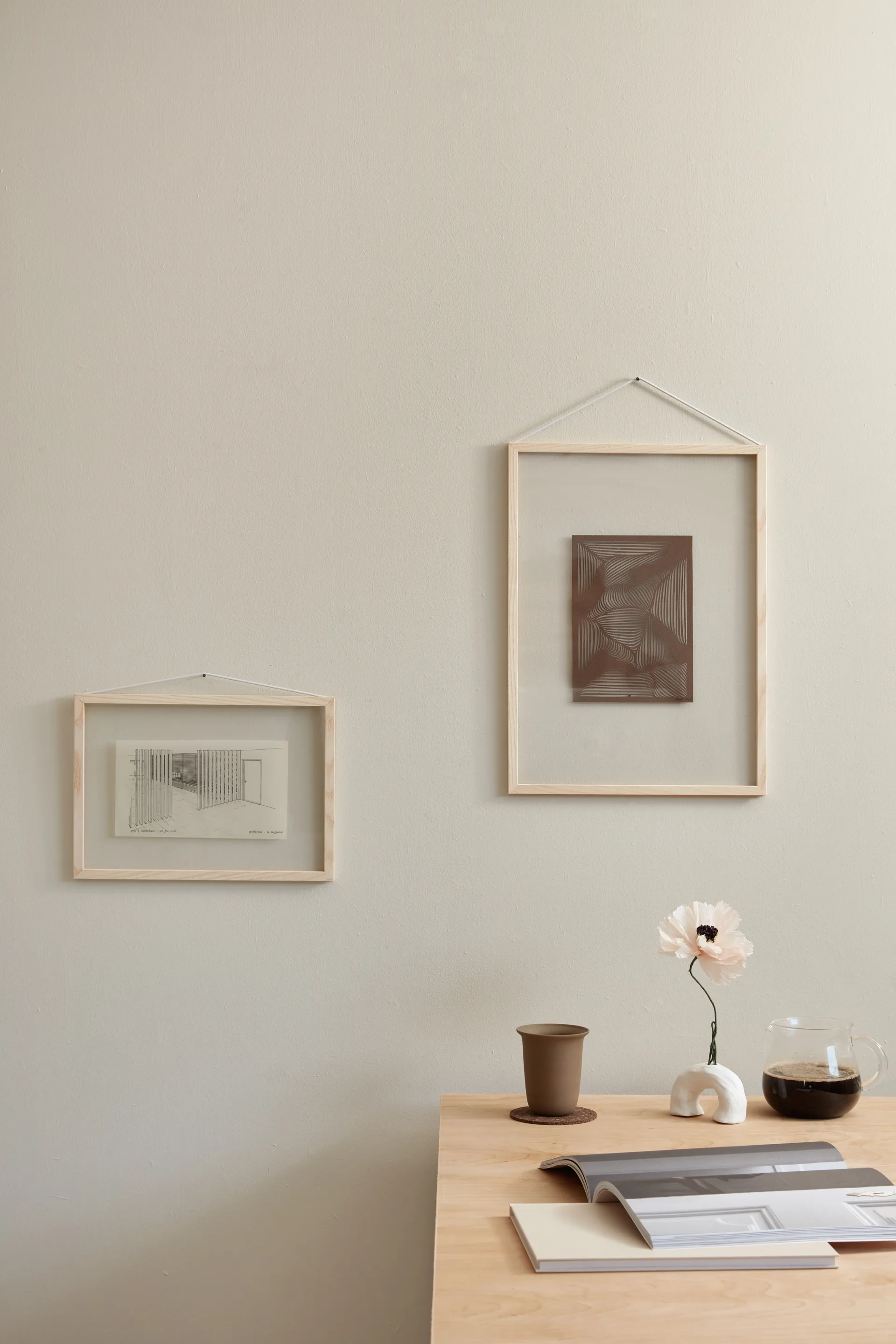 Moebe askram A4 23,2x31,7 cm, Transparent, Wood, Black MOEBE