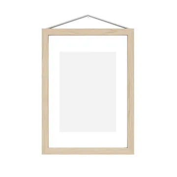 Moebe askram A5 16,8x23,2 cm - Transparent, Wood, Black - MOEBE