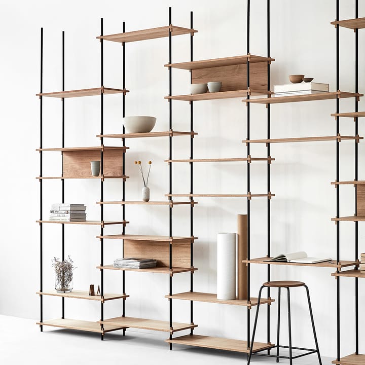 Moebe bakstycke till hylla 85 cm, Oak MOEBE